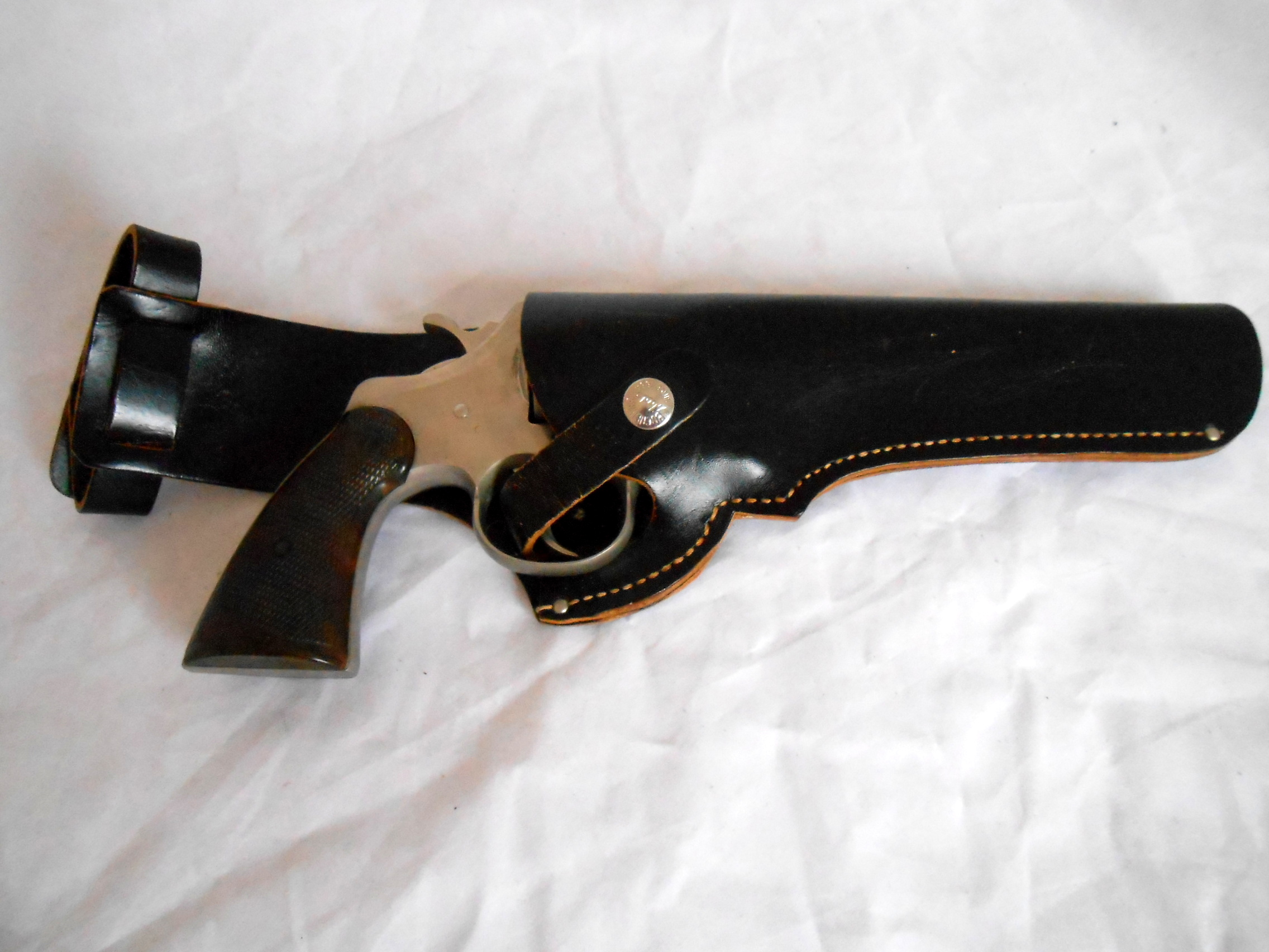 Colt Official Police .38 Special Revolver and Holster