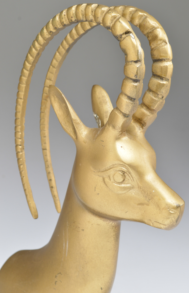 Pair of Gazelle Bookends
