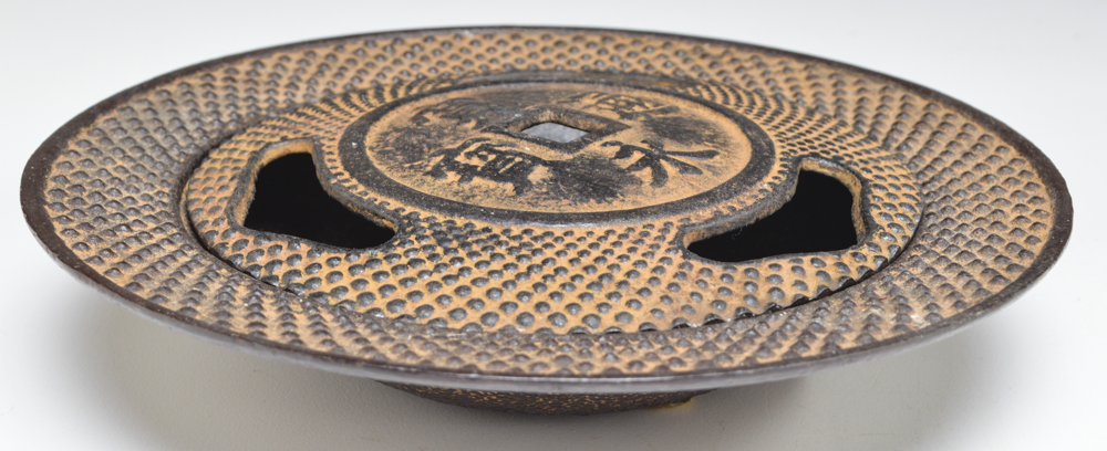 Brass Teapot and Cast Iron Incense Burner