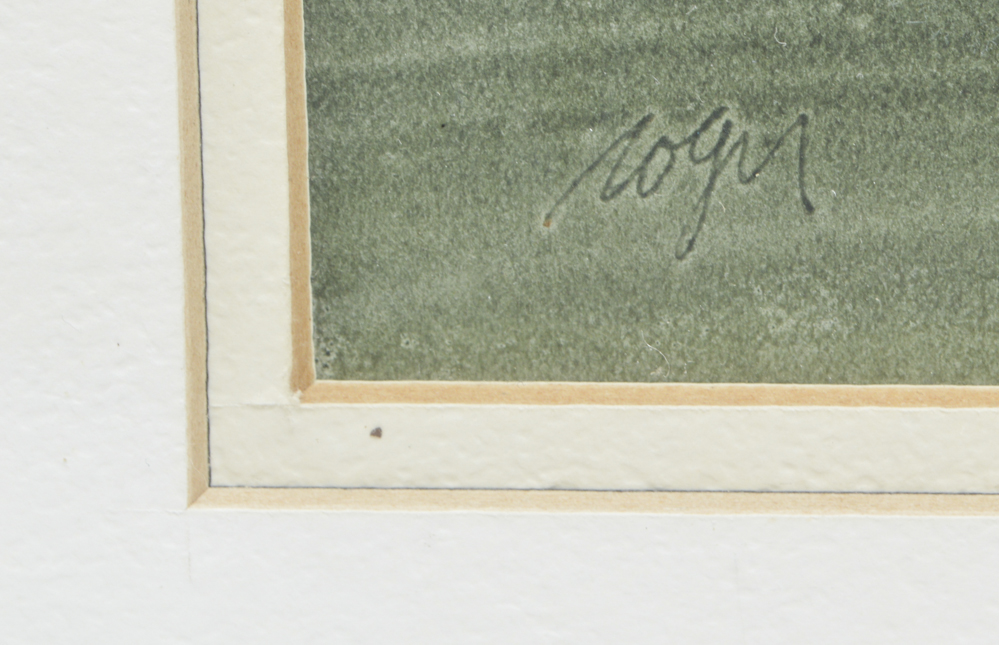 Original Roger Haas Watercolor