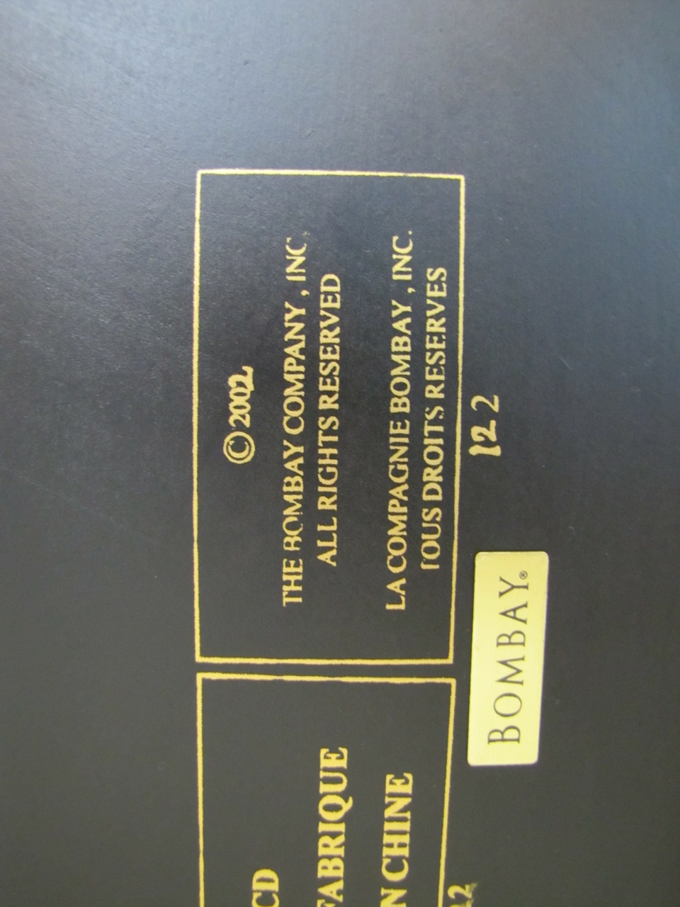 Bombay Pedestal Tray Table