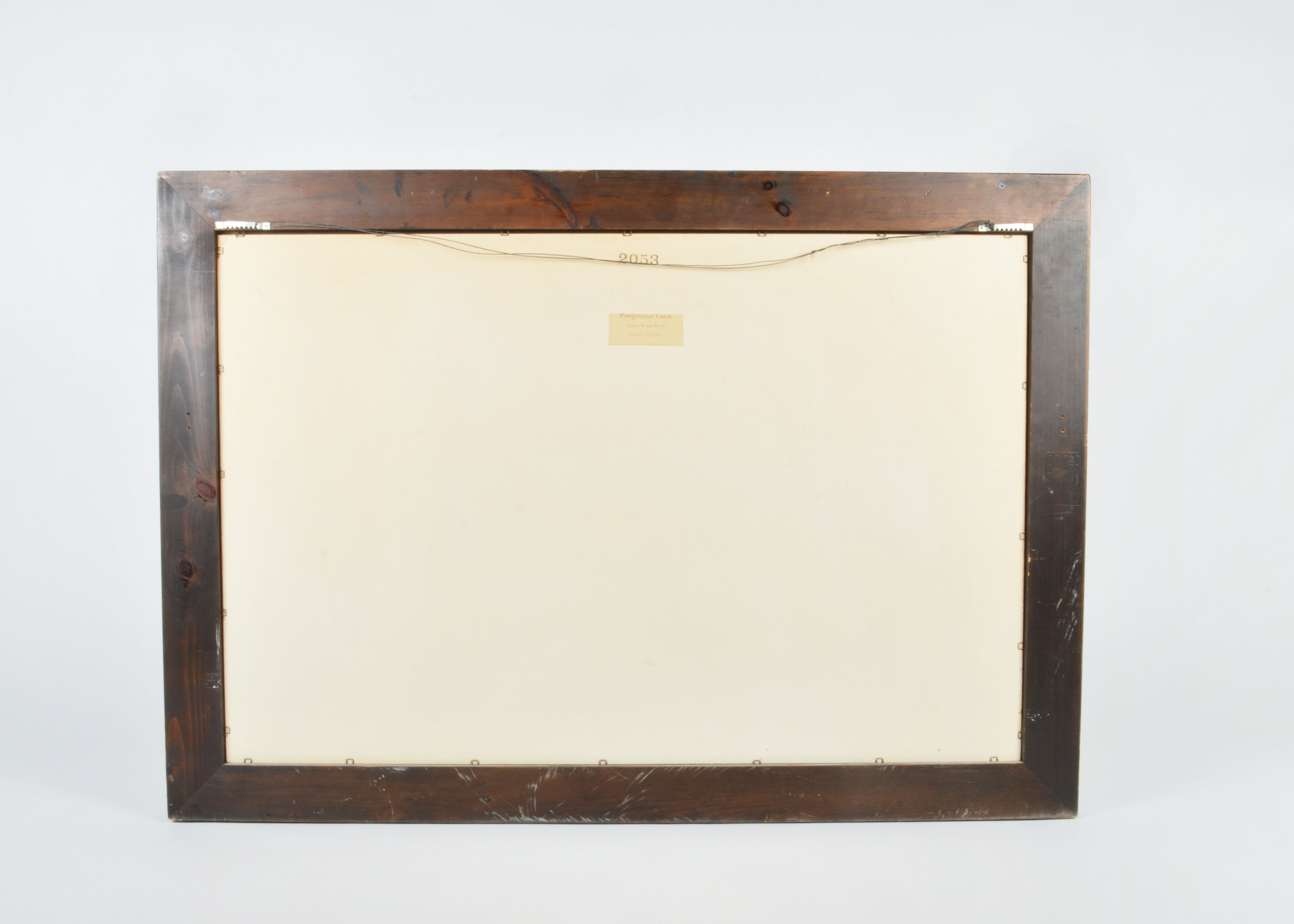 Framed Enoch Wood Perry Jr. Stagecoach Print