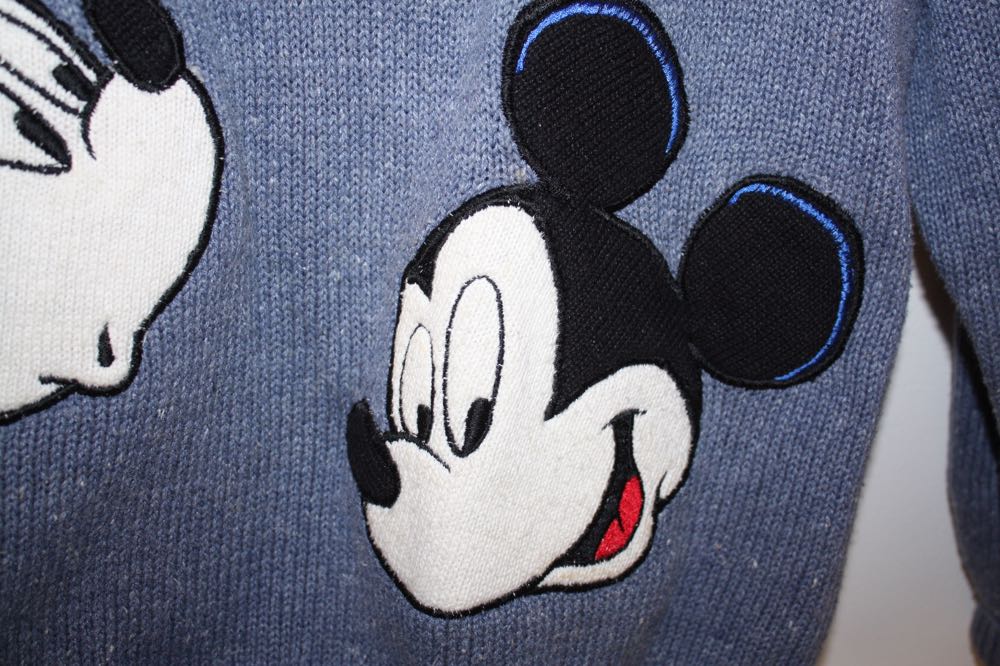 Vintage Disney Mickey Unlimited Cotton Sweater