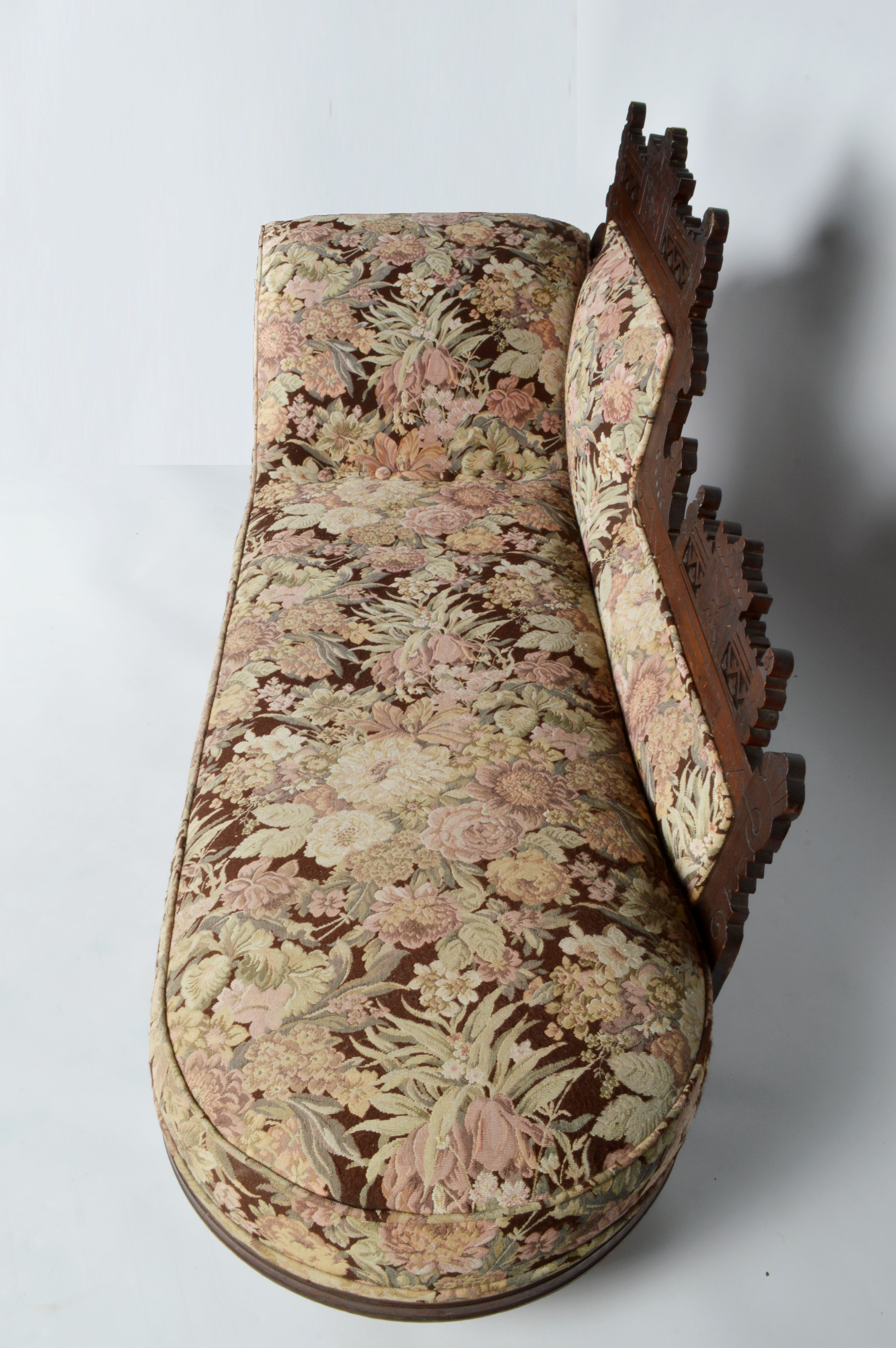 Victorian Eastlake Style Fainting Couch