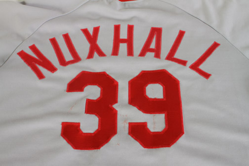 Joe Nuxhall Cincinnati Reds Batting Practice Jersey