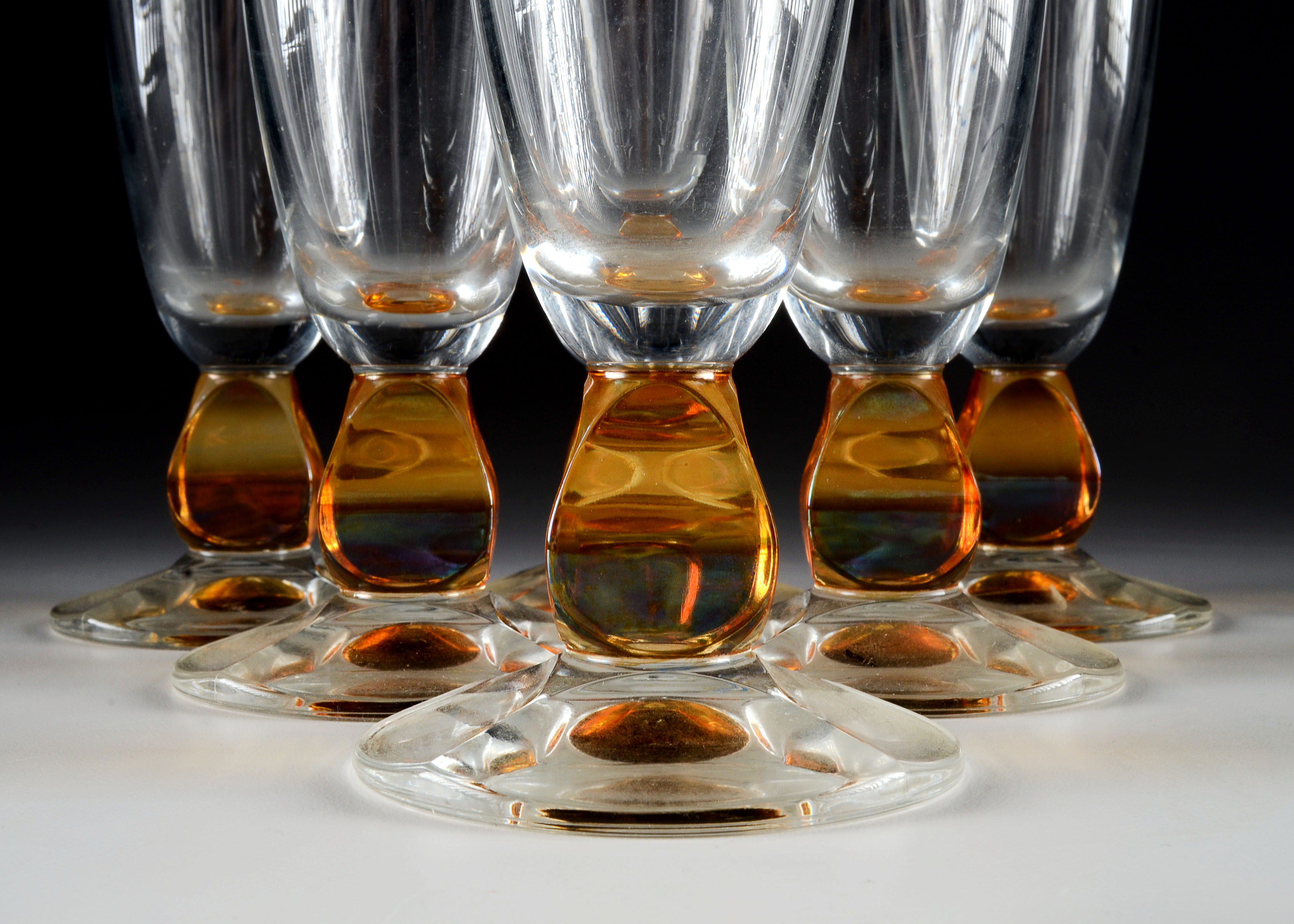 Hand Crafted Schott Crystal Beer Glasses