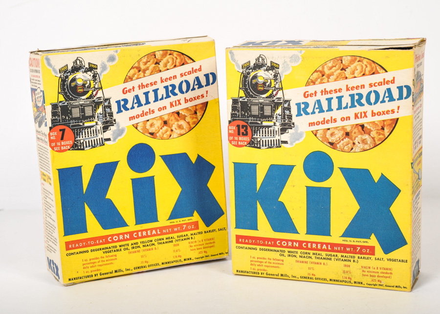 Vintage Kix Boxes