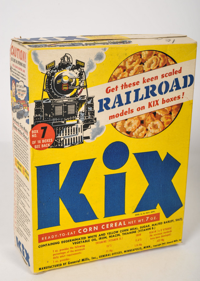 Vintage Kix Boxes
