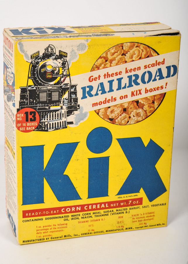 Vintage Kix Boxes