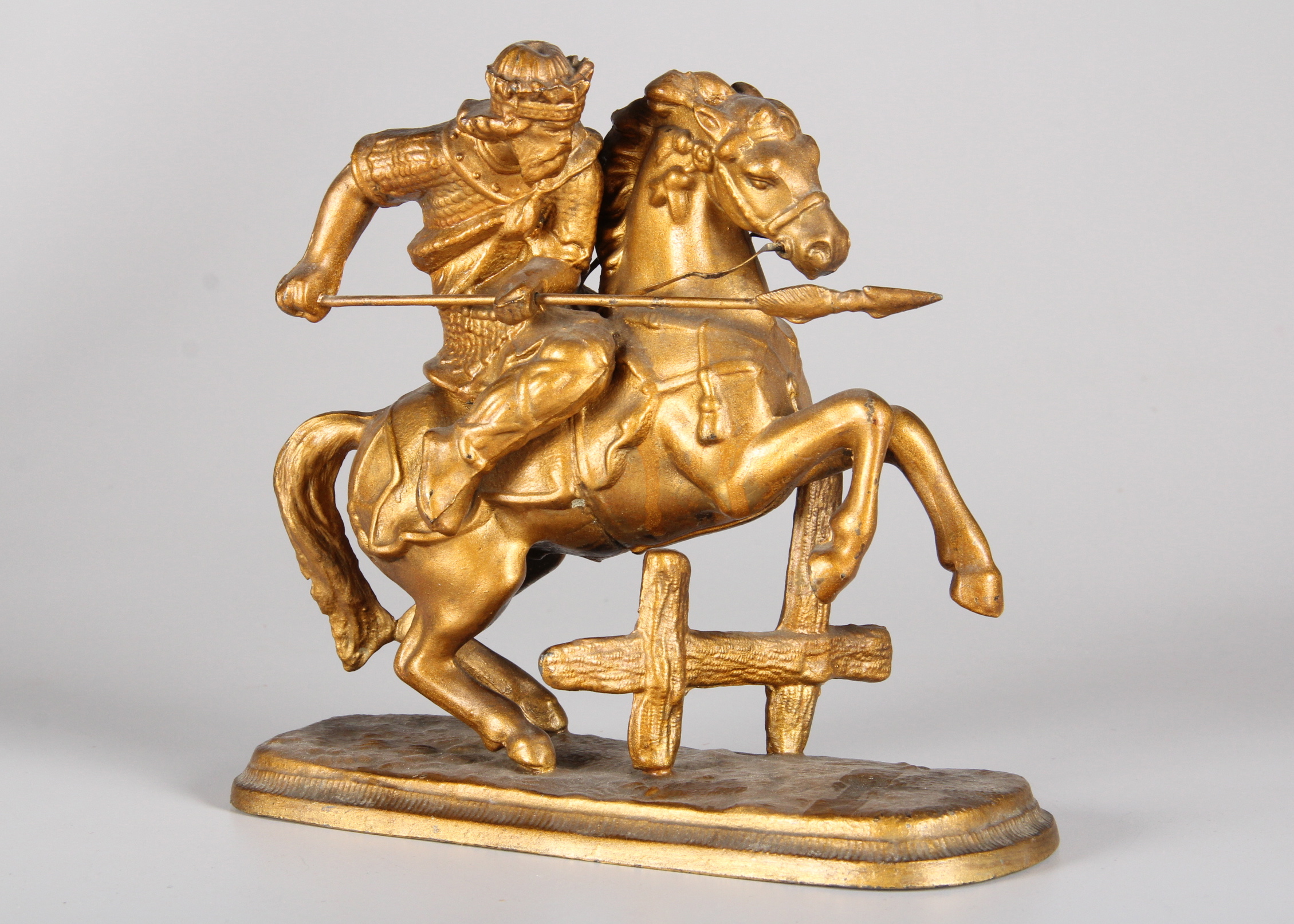 Jousting Knight Sculpture