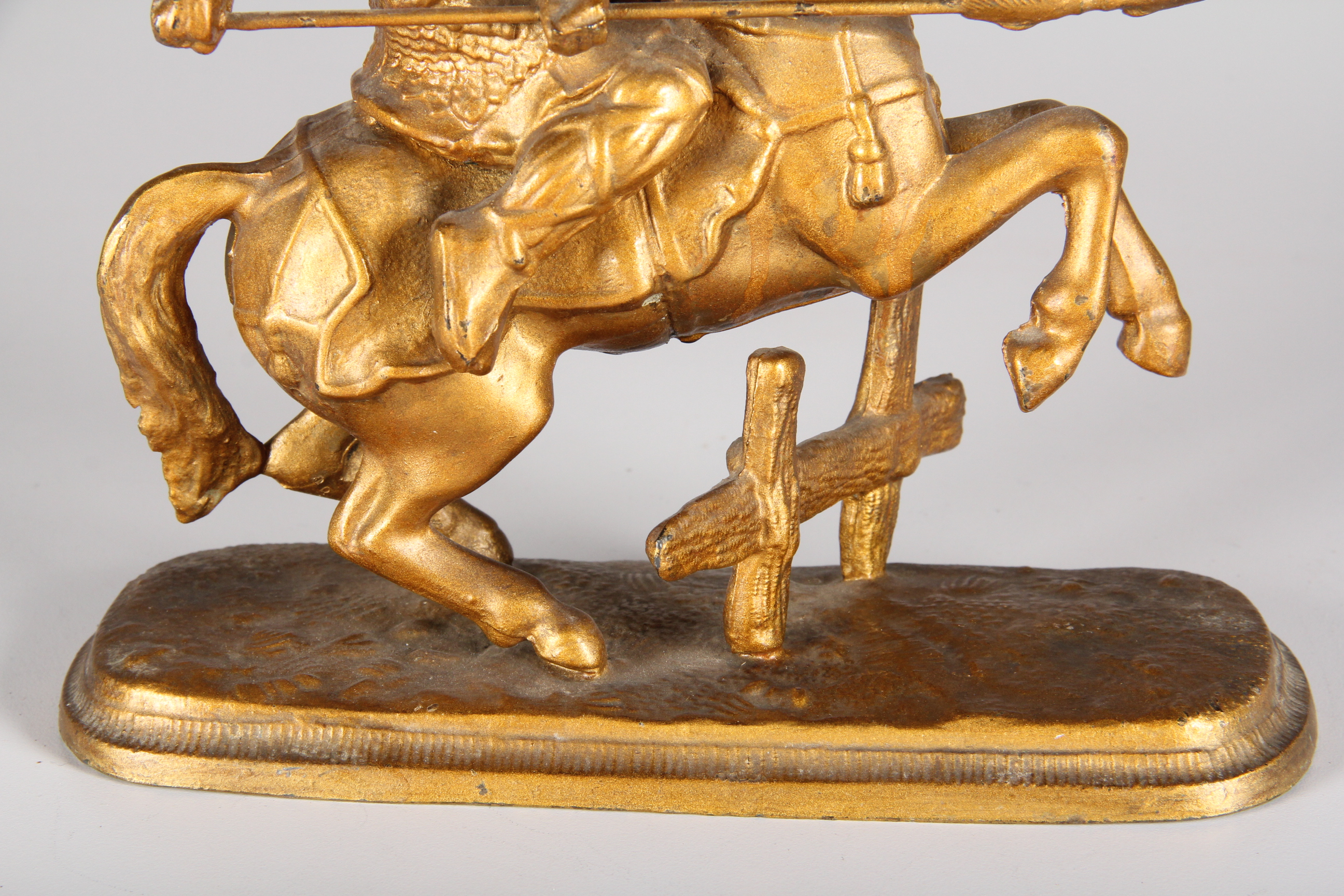 Jousting Knight Sculpture