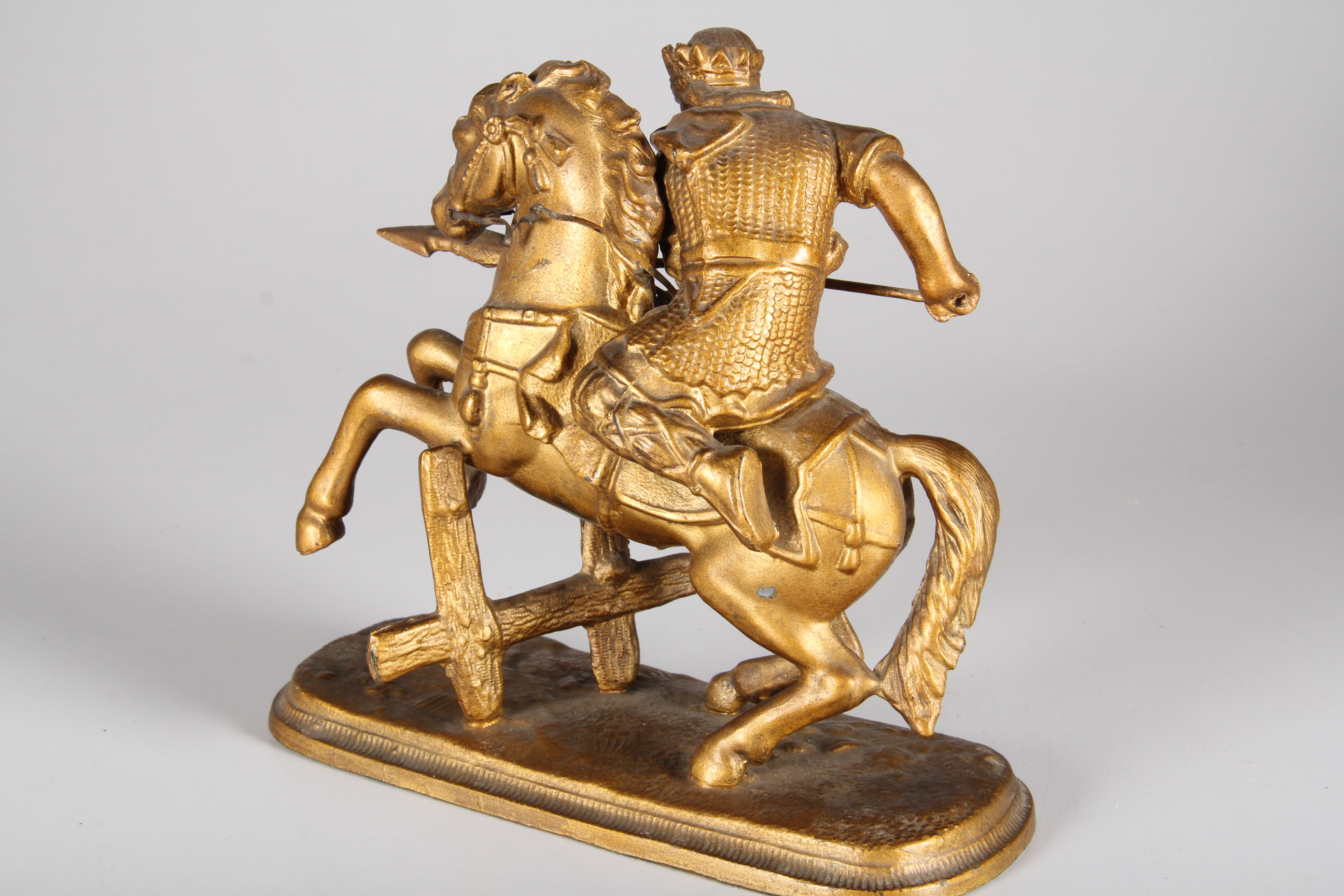 Jousting Knight Sculpture