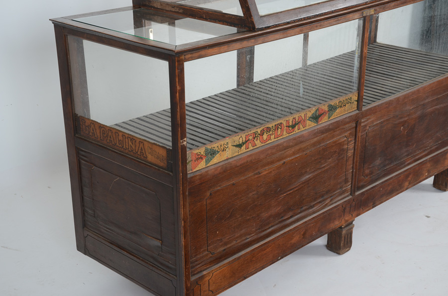Vintage Cigar Display Counter