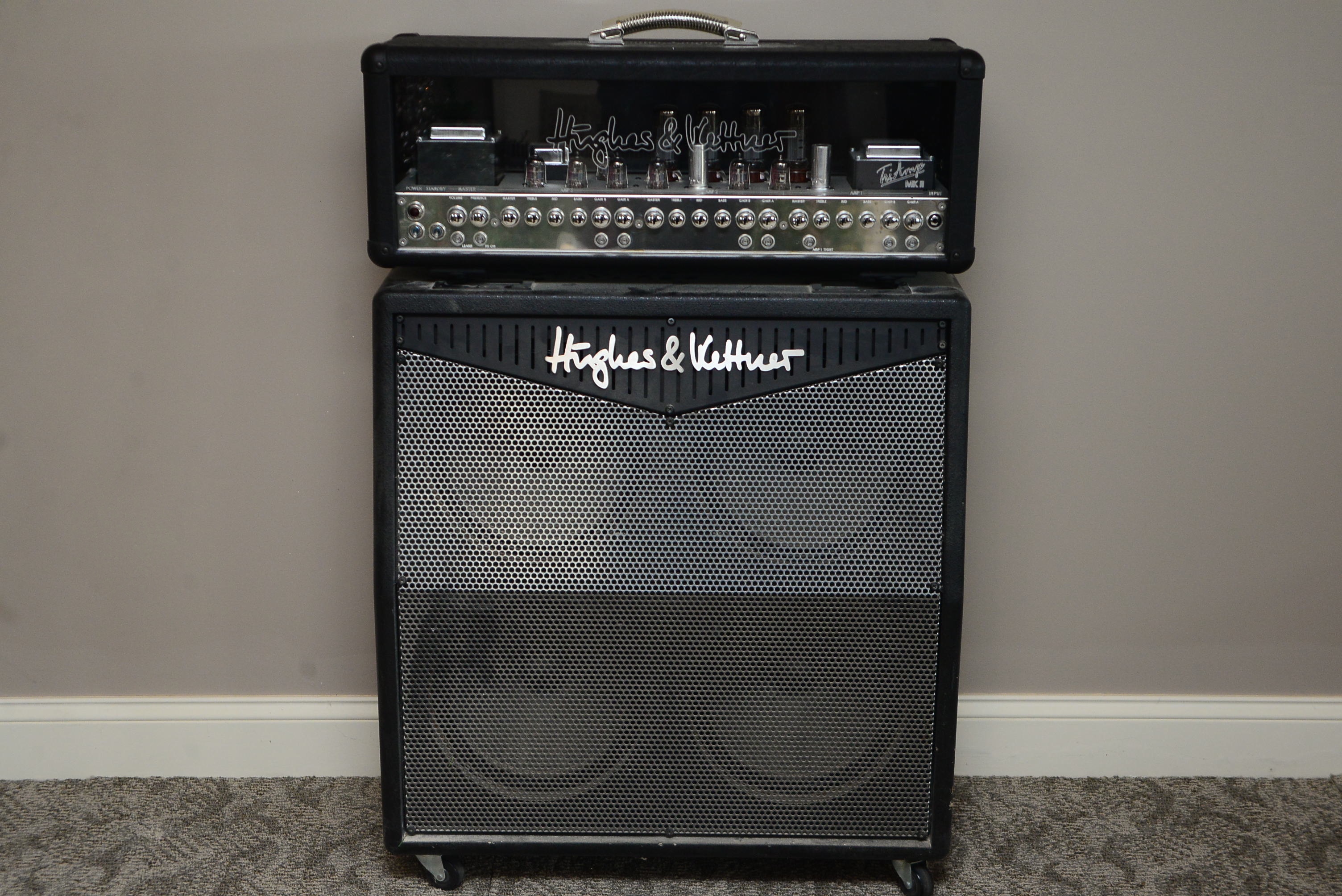 Hughes and Kettner TriAmp MK II 100w Tube Head & Four-Ten Speaker