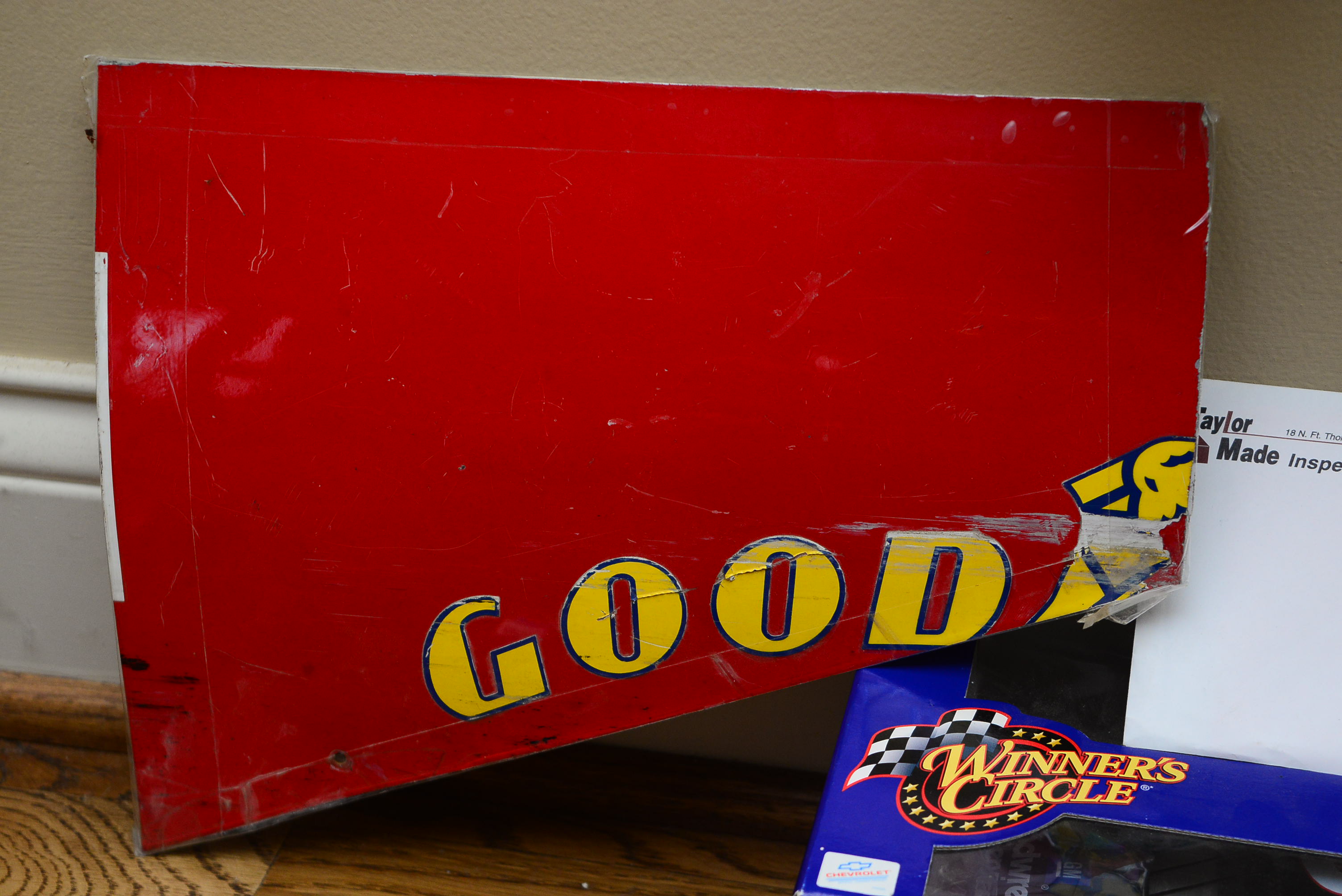 Authentic Piece of Dale Earnhardt's  Race Car "Tasmanian Devil"