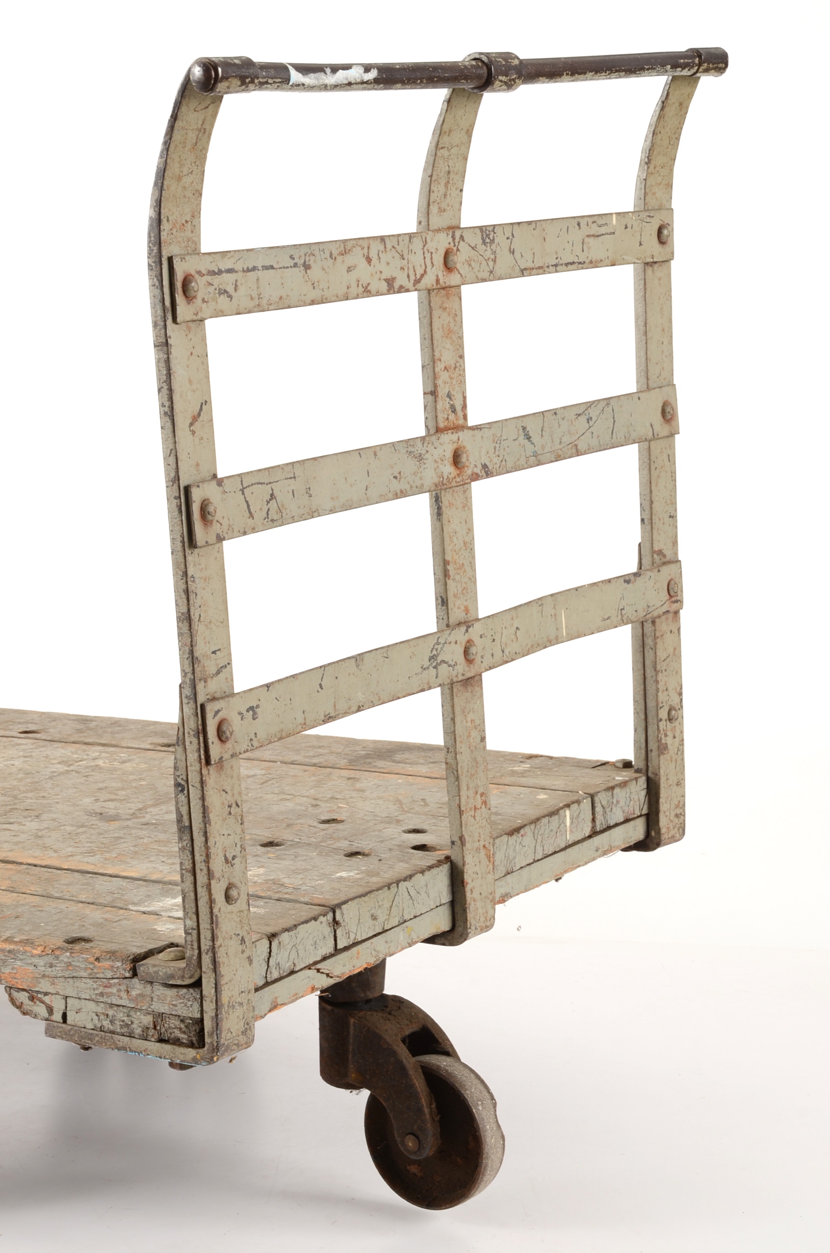 Vintage Luggage Cart from Union Terminal, Cincinnati