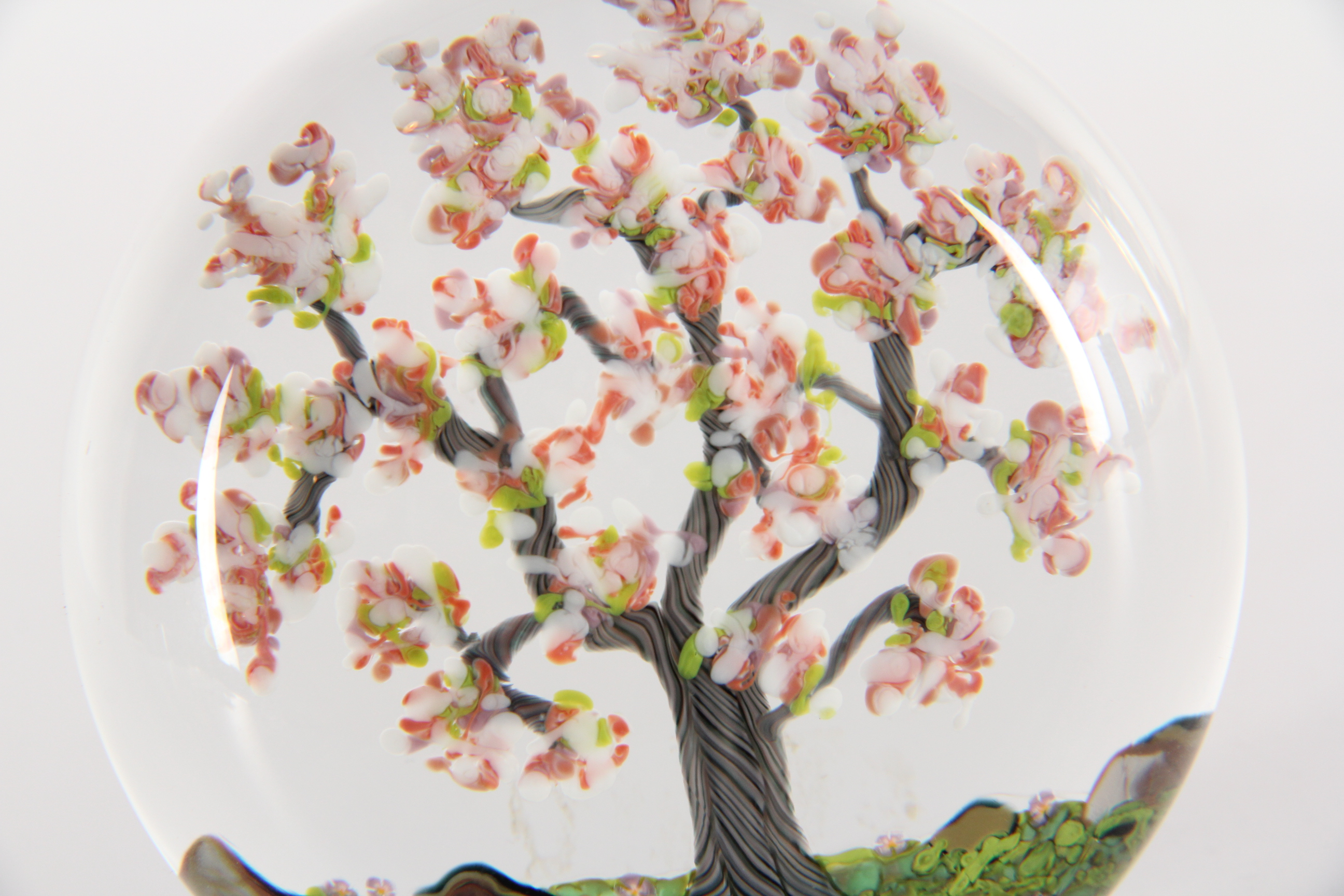 J. Todd Blown Glass Paperweight