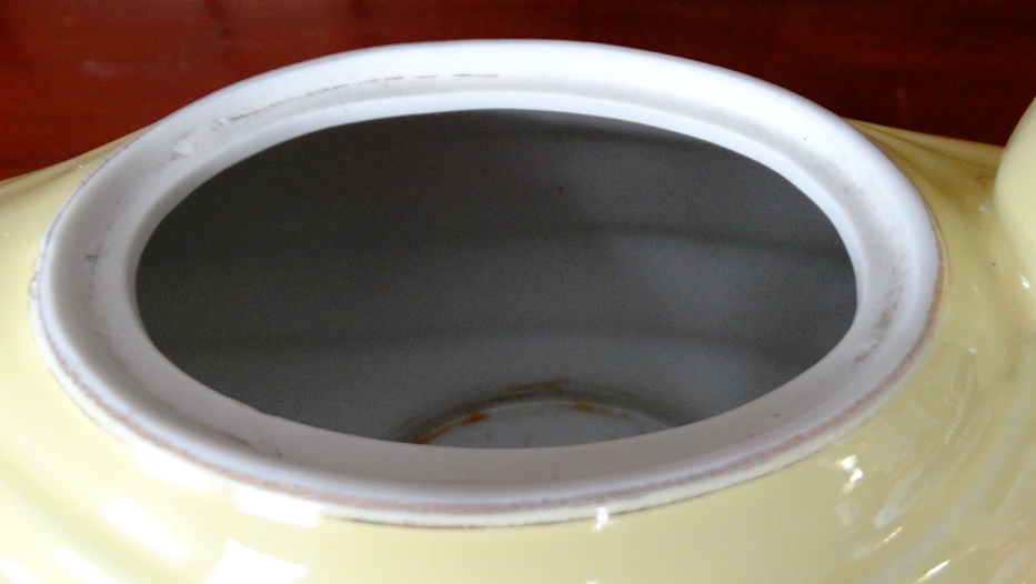 Hall "Alladin" Teapot and Wileman Foley Teapot