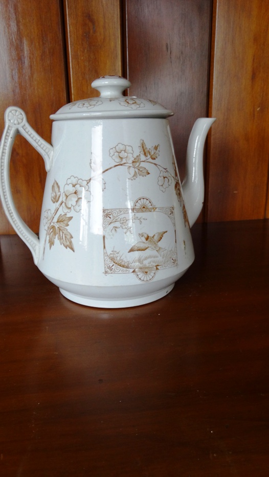 Hall "Alladin" Teapot and Wileman Foley Teapot