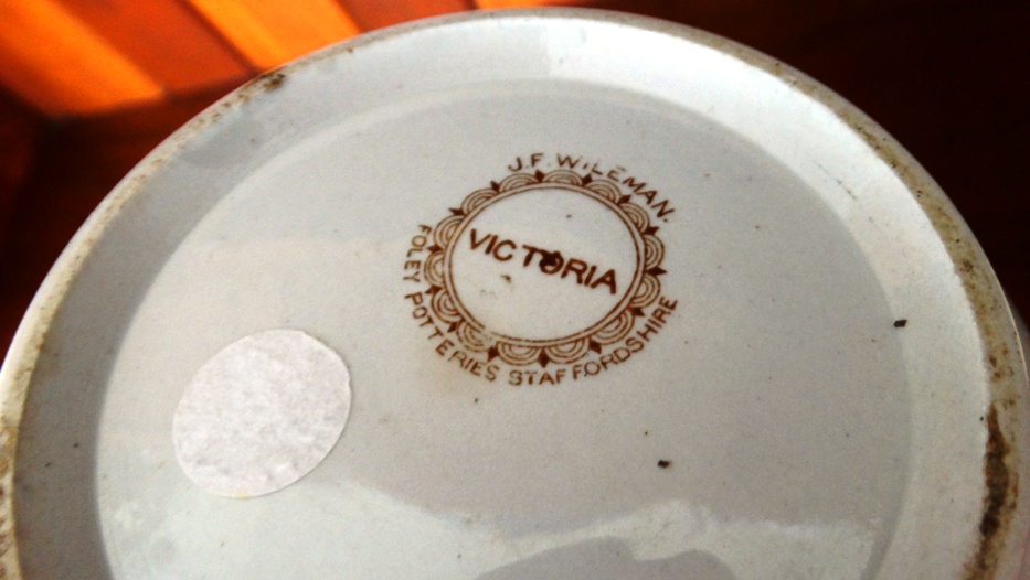 Hall "Alladin" Teapot and Wileman Foley Teapot