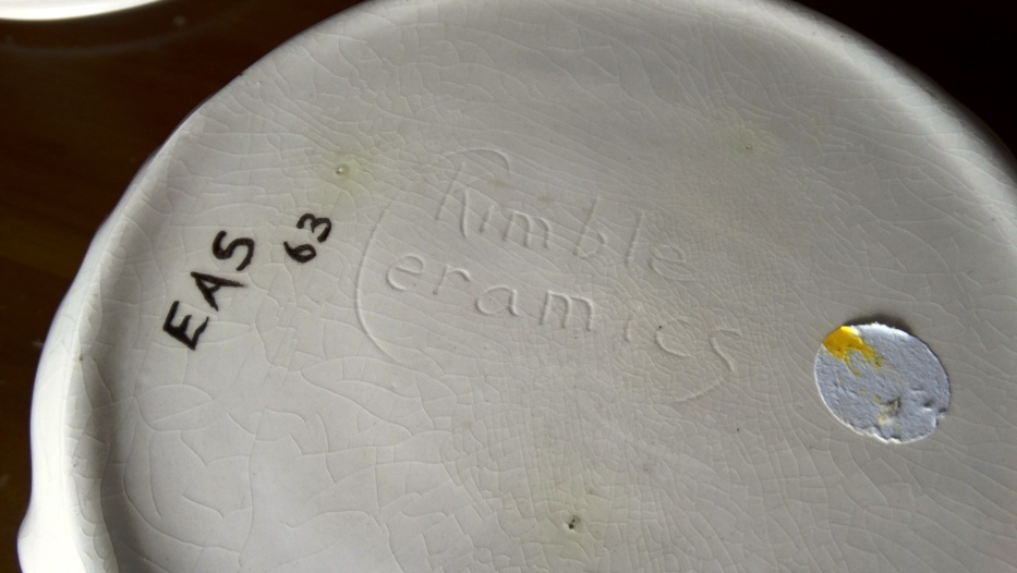 Vintage Kimble Ceramics Lidded Bowl