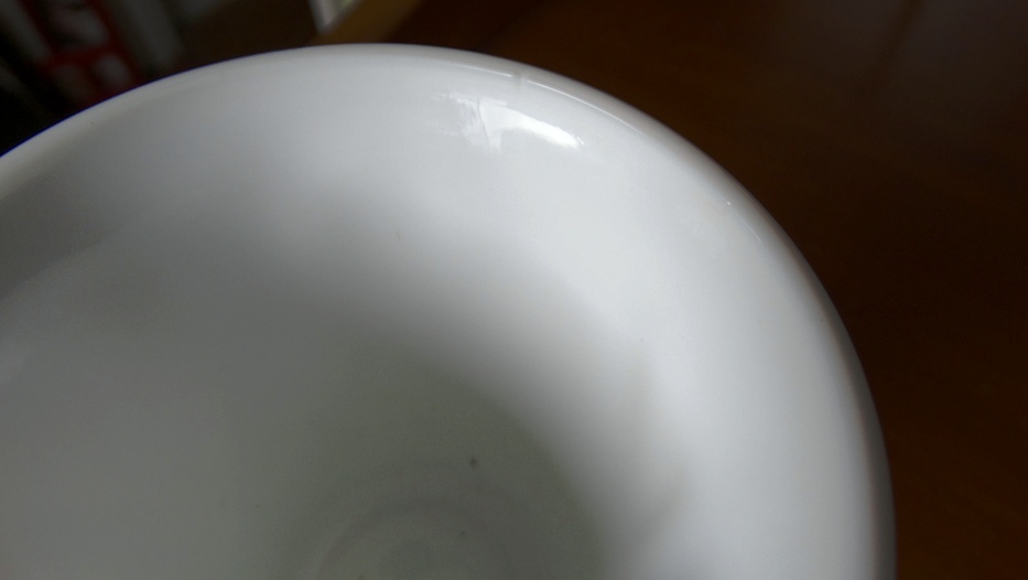 Vintage Grape Pattern Milk Glass Goblets