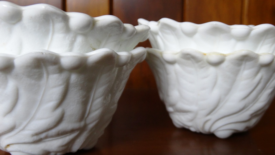 Vintage Variety Unmarked Milk Glass Pieces