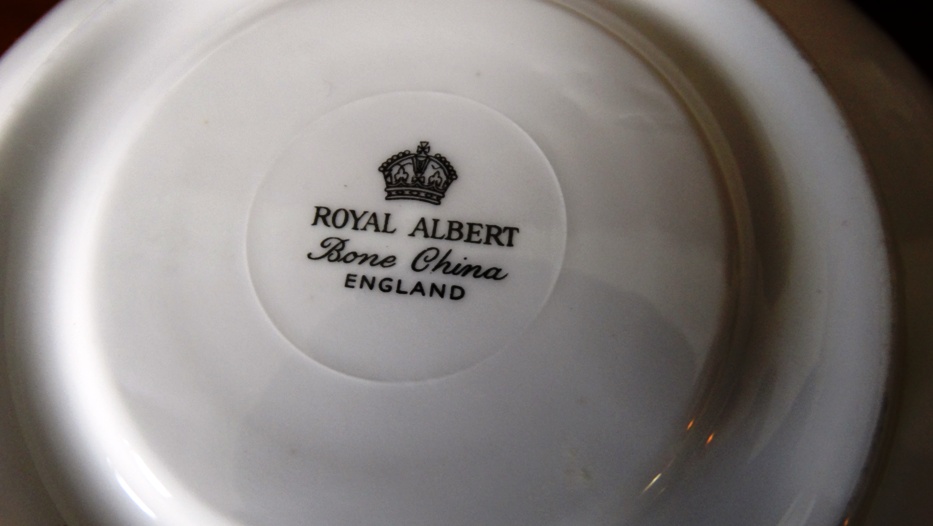 Vintage English Bone China Cups and Saucers