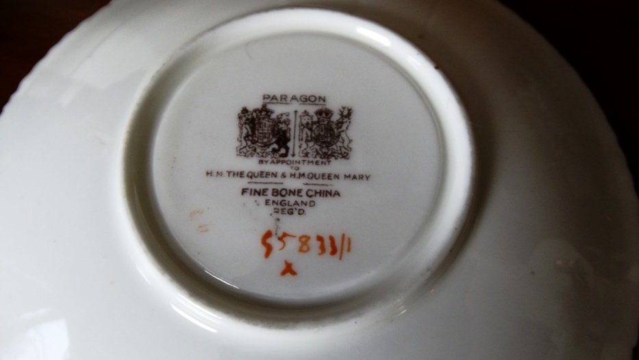 Vintage English Bone China Cups and Saucers