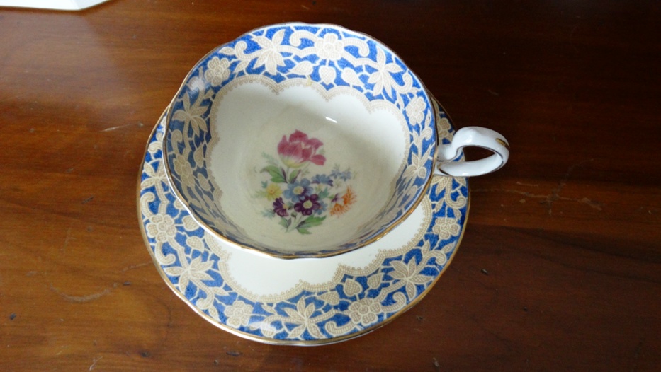 Vintage English Bone China Cups and Saucers