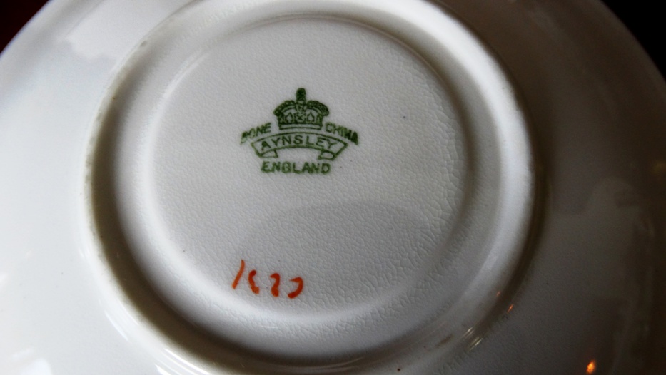 Vintage English Bone China Cups and Saucers