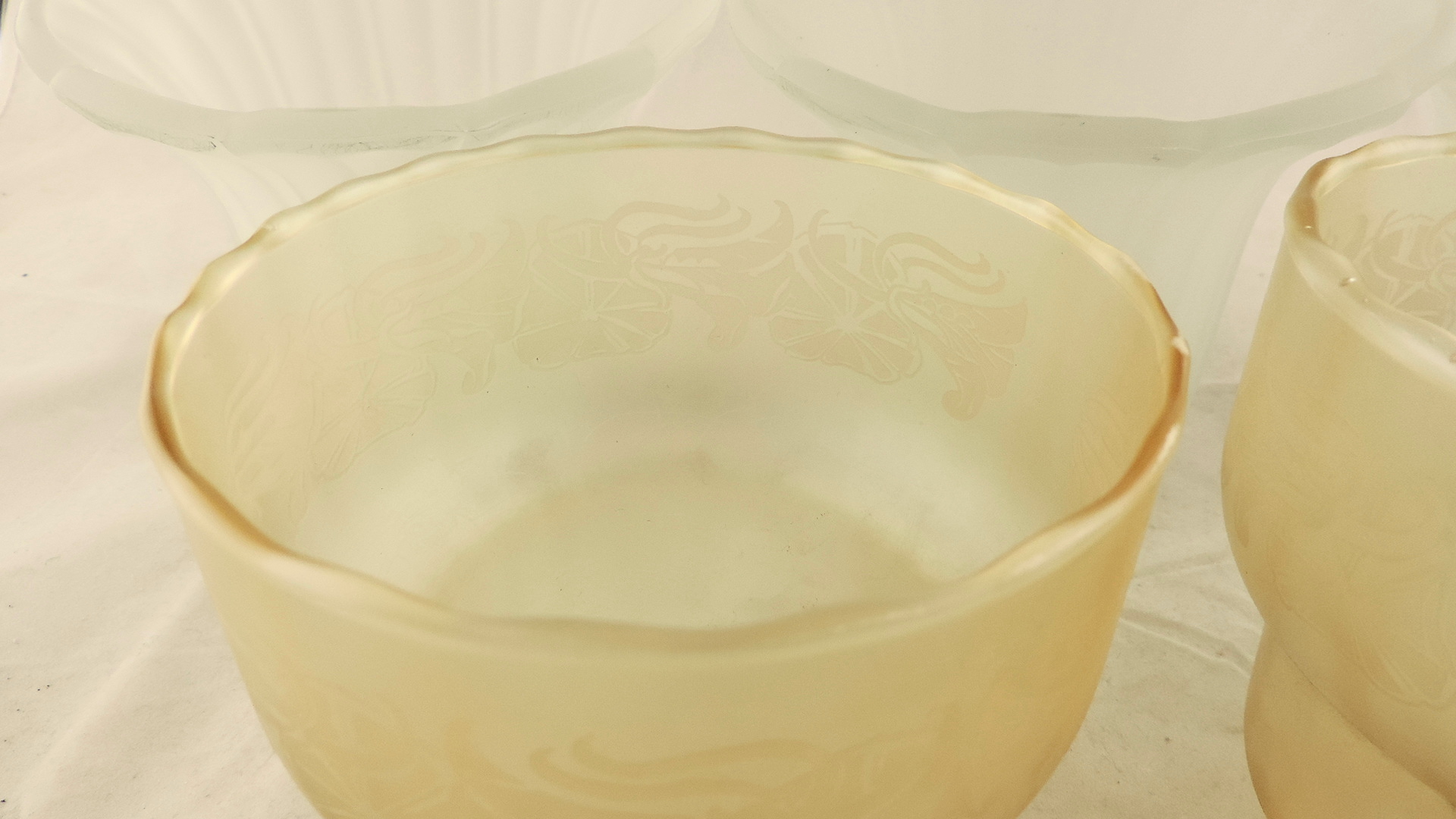 Vintage Glass Lamp Shades