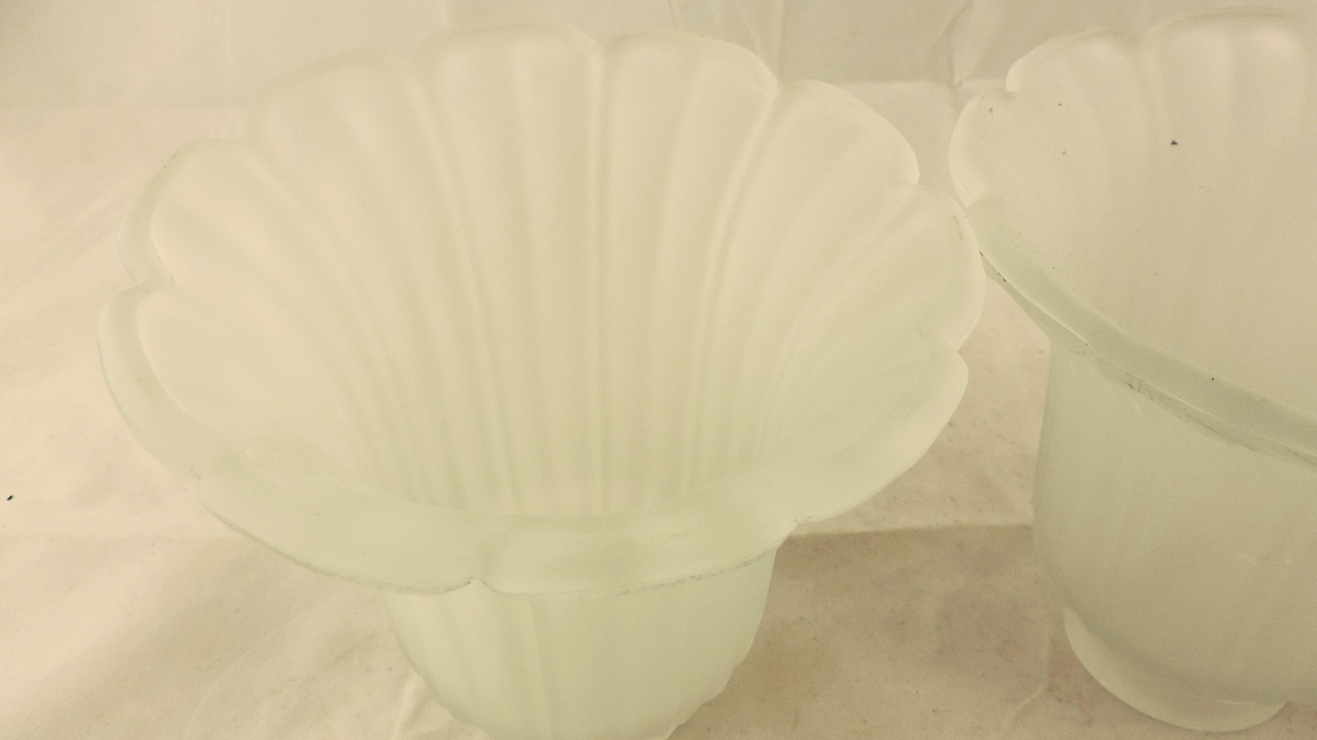 Vintage Glass Lamp Shades
