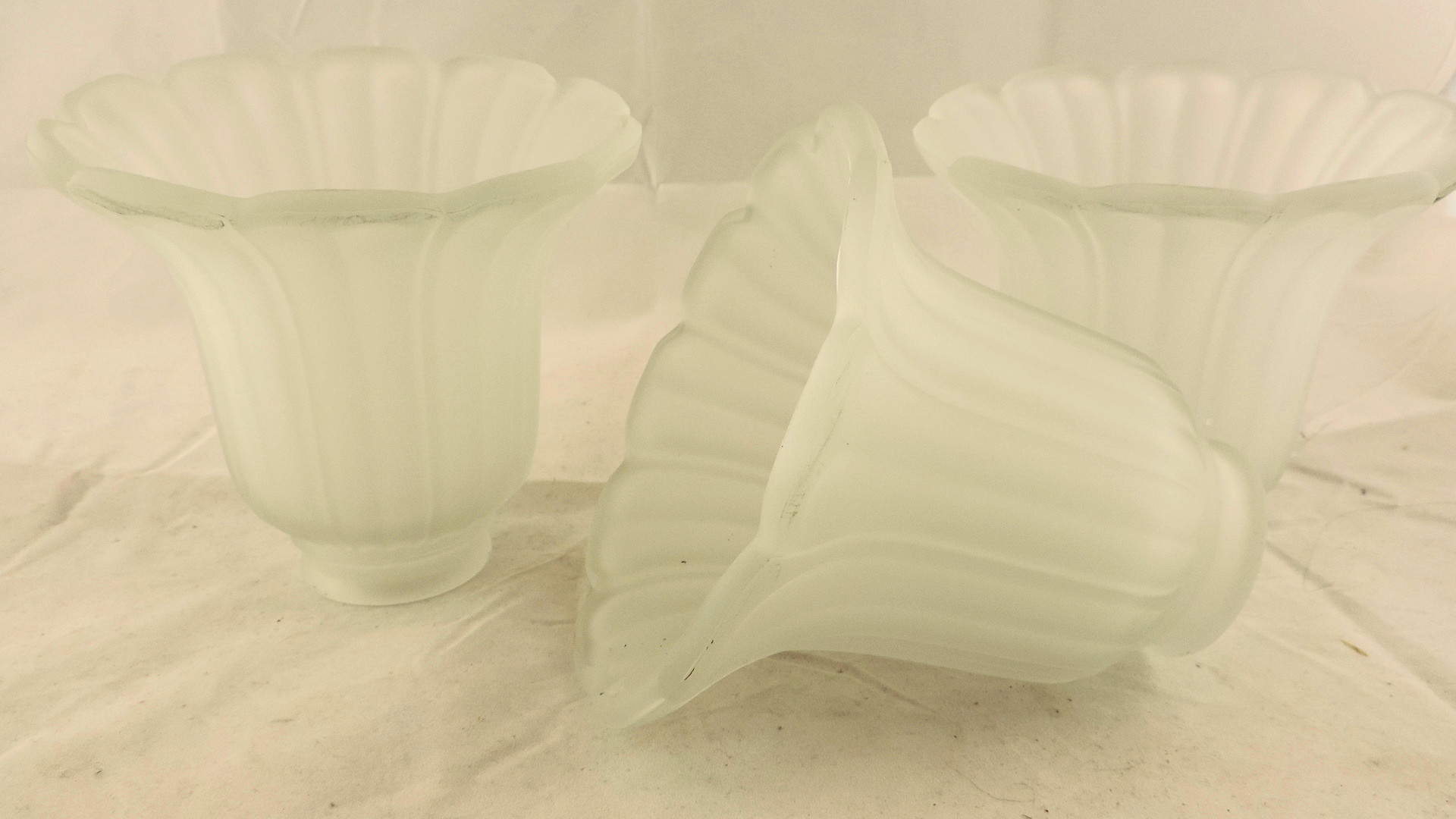 Vintage Glass Lamp Shades