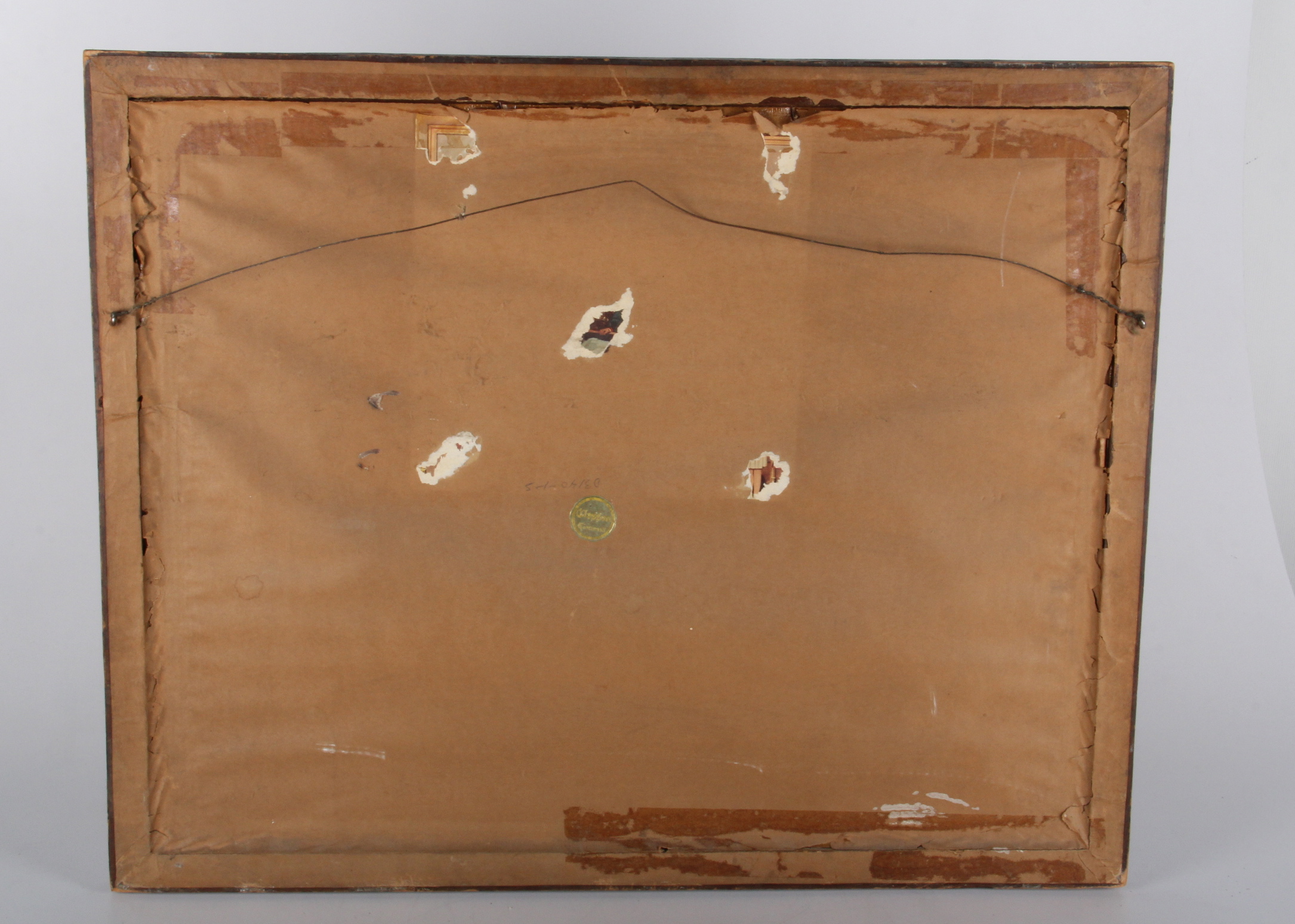 Color Lithograph "Life of George Washington" Copyright 1854