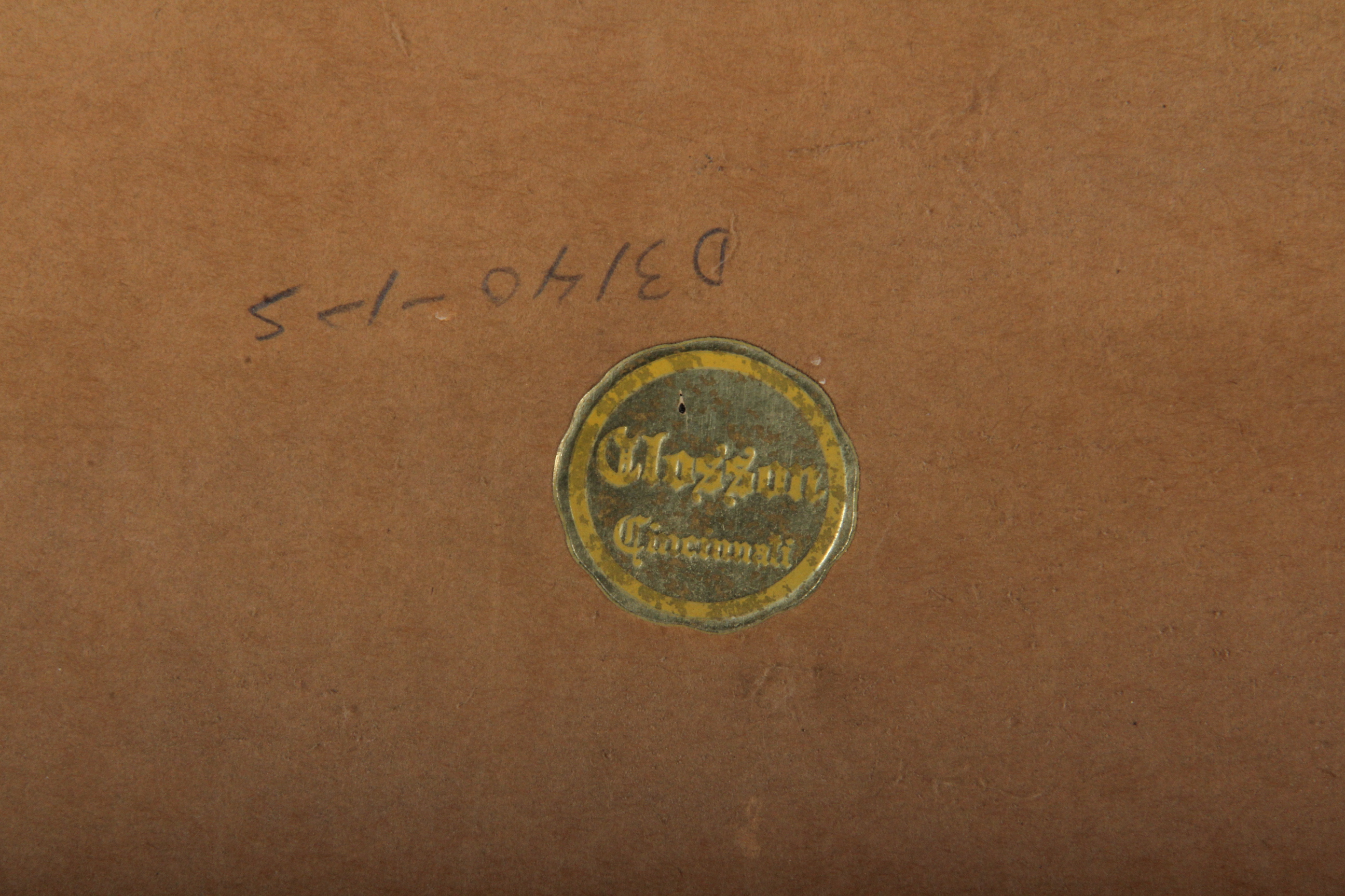 Color Lithograph "Life of George Washington" Copyright 1854