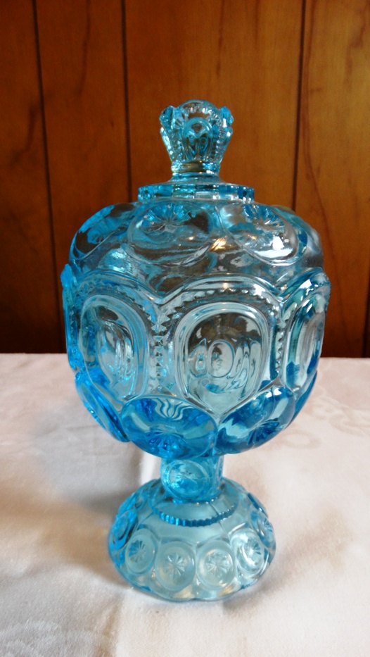 Vintage Moon and Stars Goblets and Compote