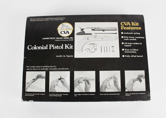 CVA KA704 Colonial Pistol Kit Percussion
