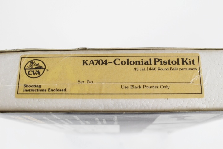 CVA KA704 Colonial Pistol Kit Percussion