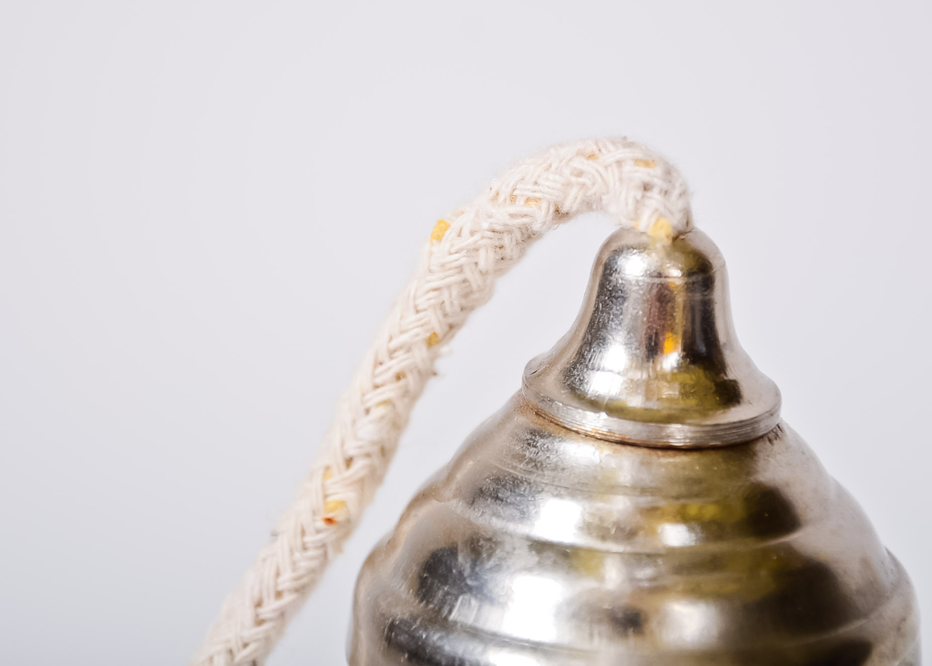 Pair of Blown Glass Oil Lamps