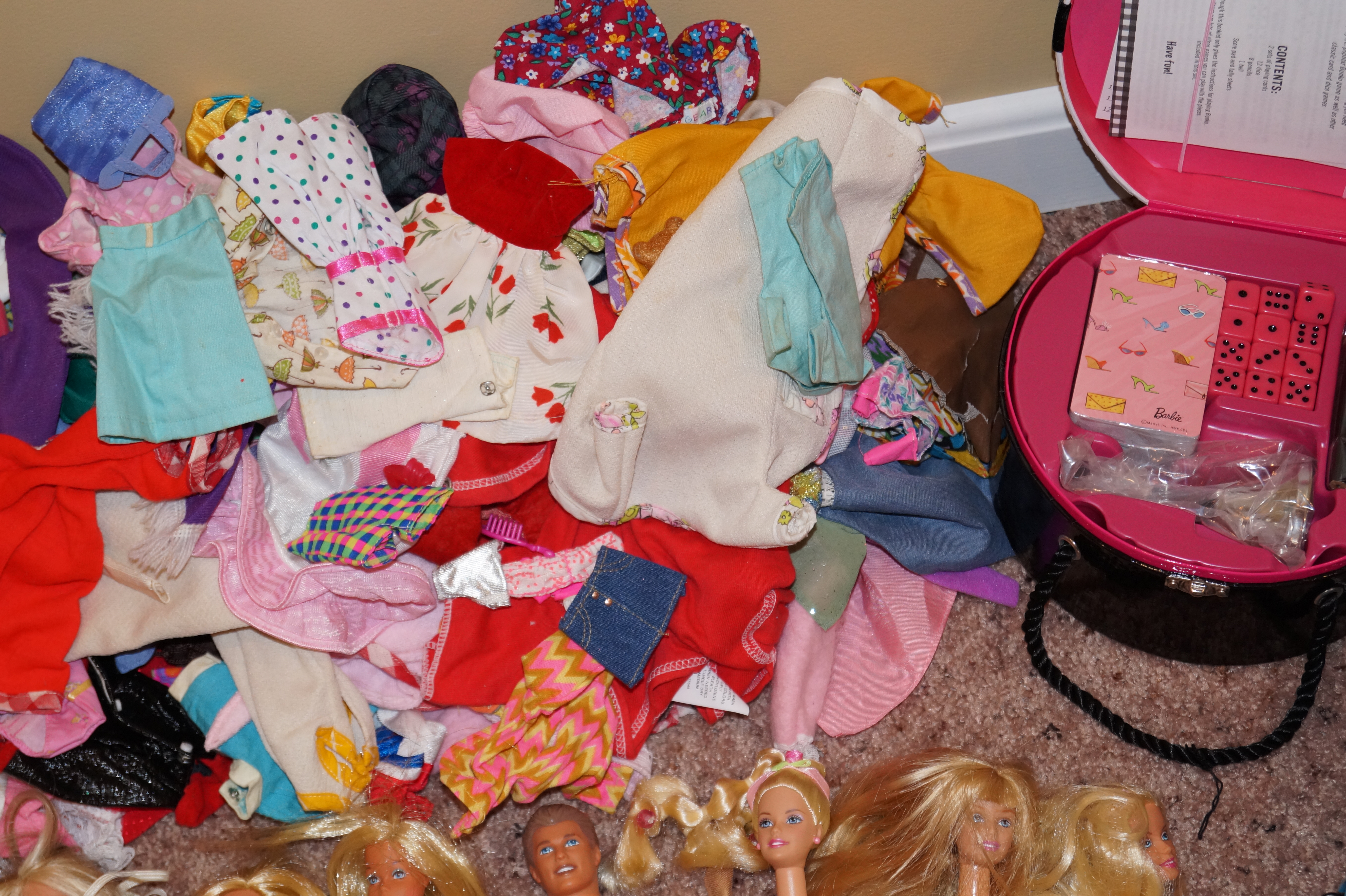 Two 1966 Mattel Barbie Dolls, Clothing, Accessories, and More