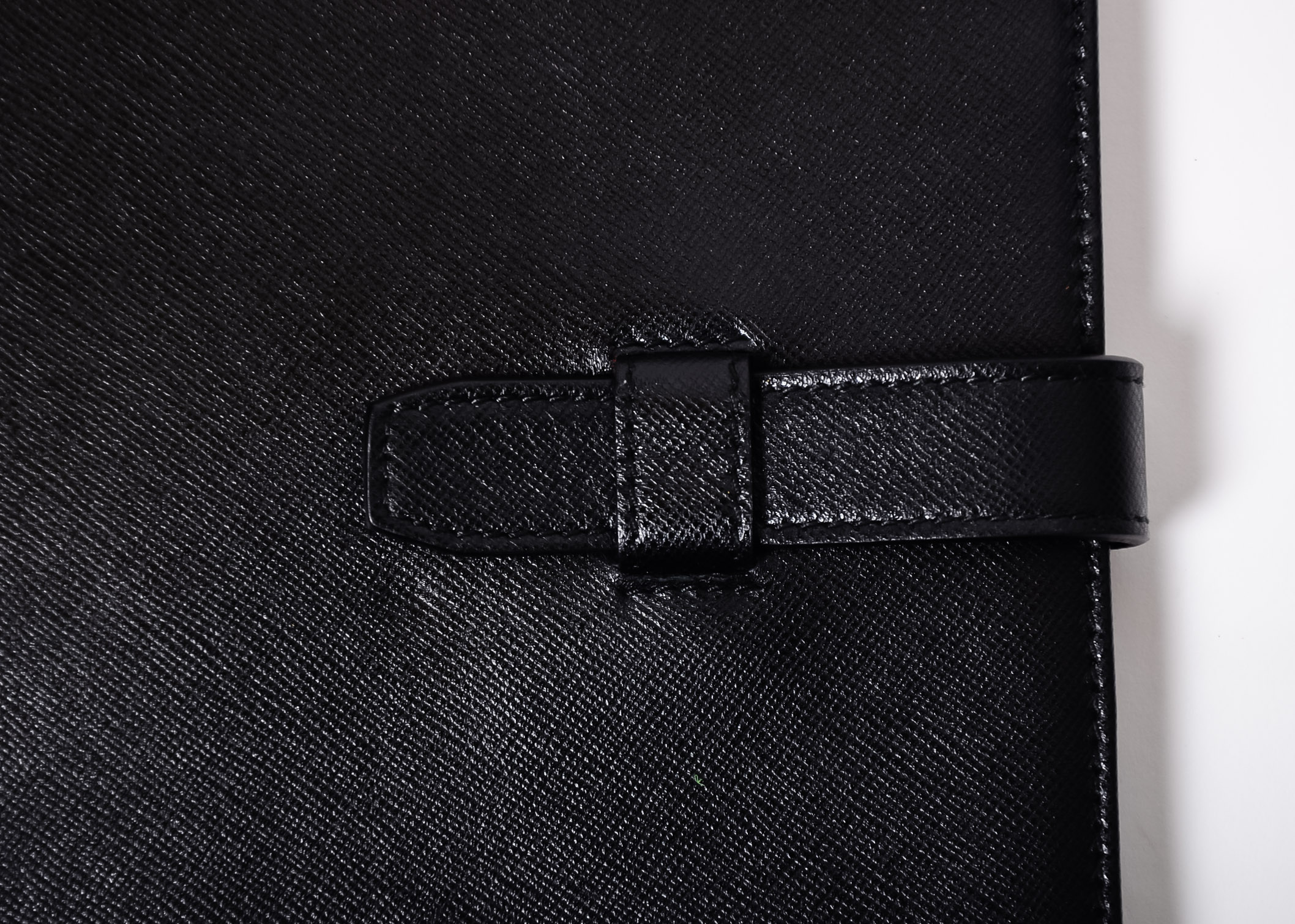 Prada iPad Travel Case in Black Leather