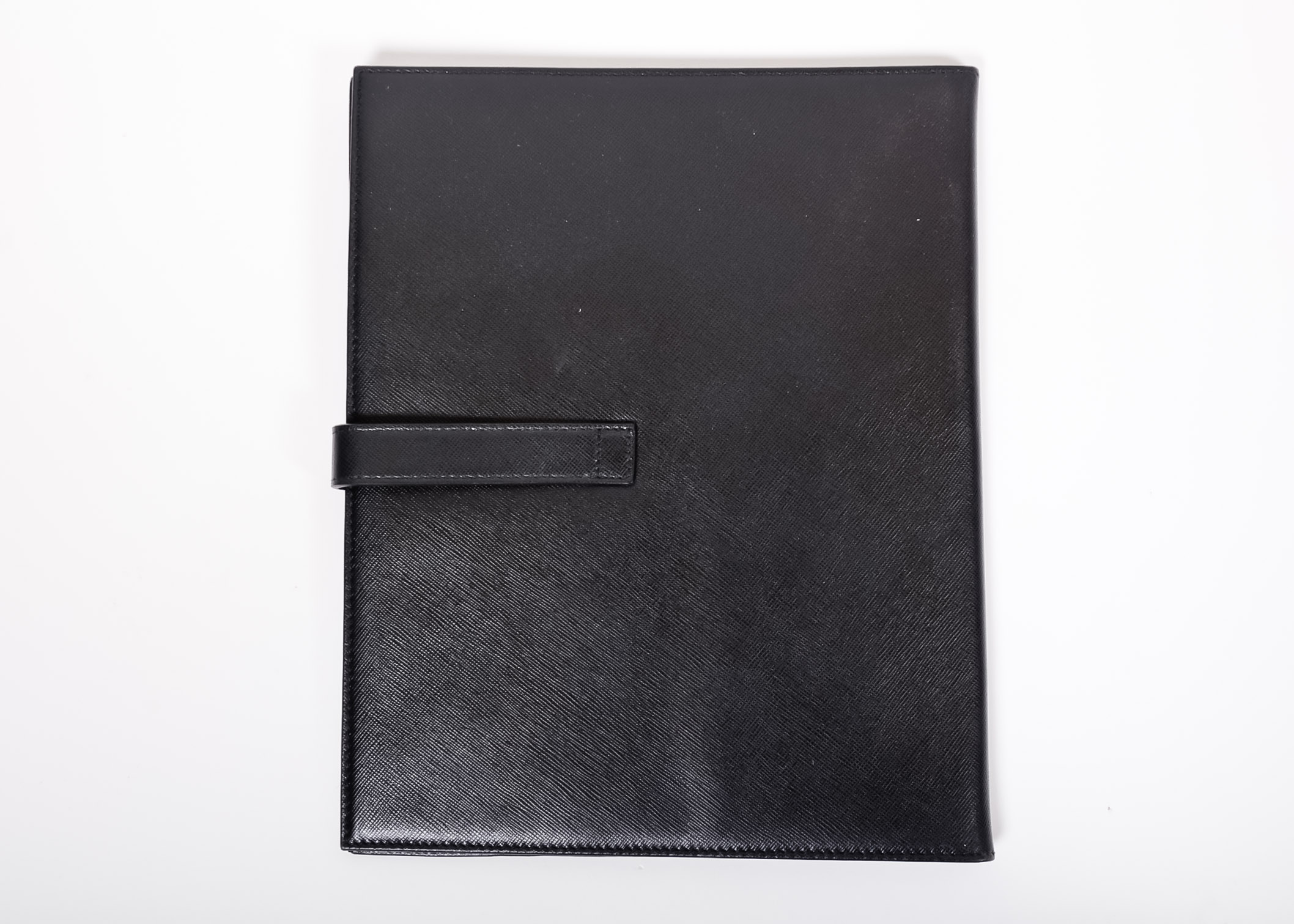Prada iPad Travel Case in Black Leather