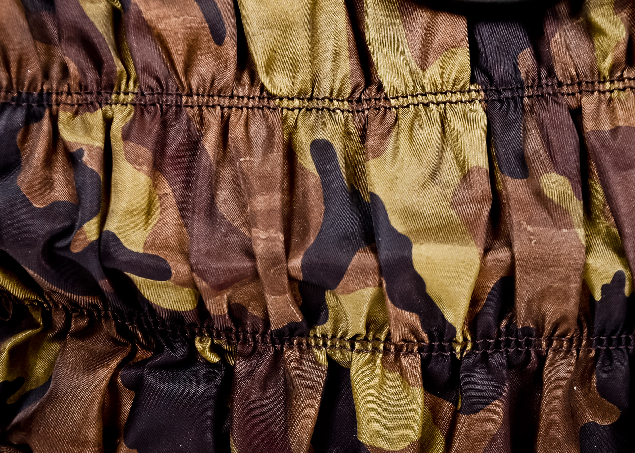 Prada Ruched Camouflage Bag