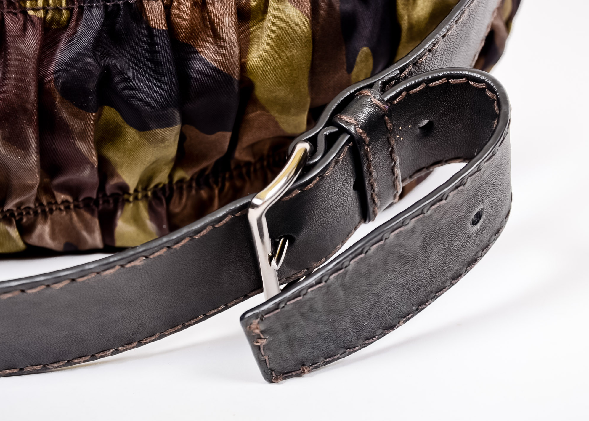 Prada Ruched Camouflage Bag