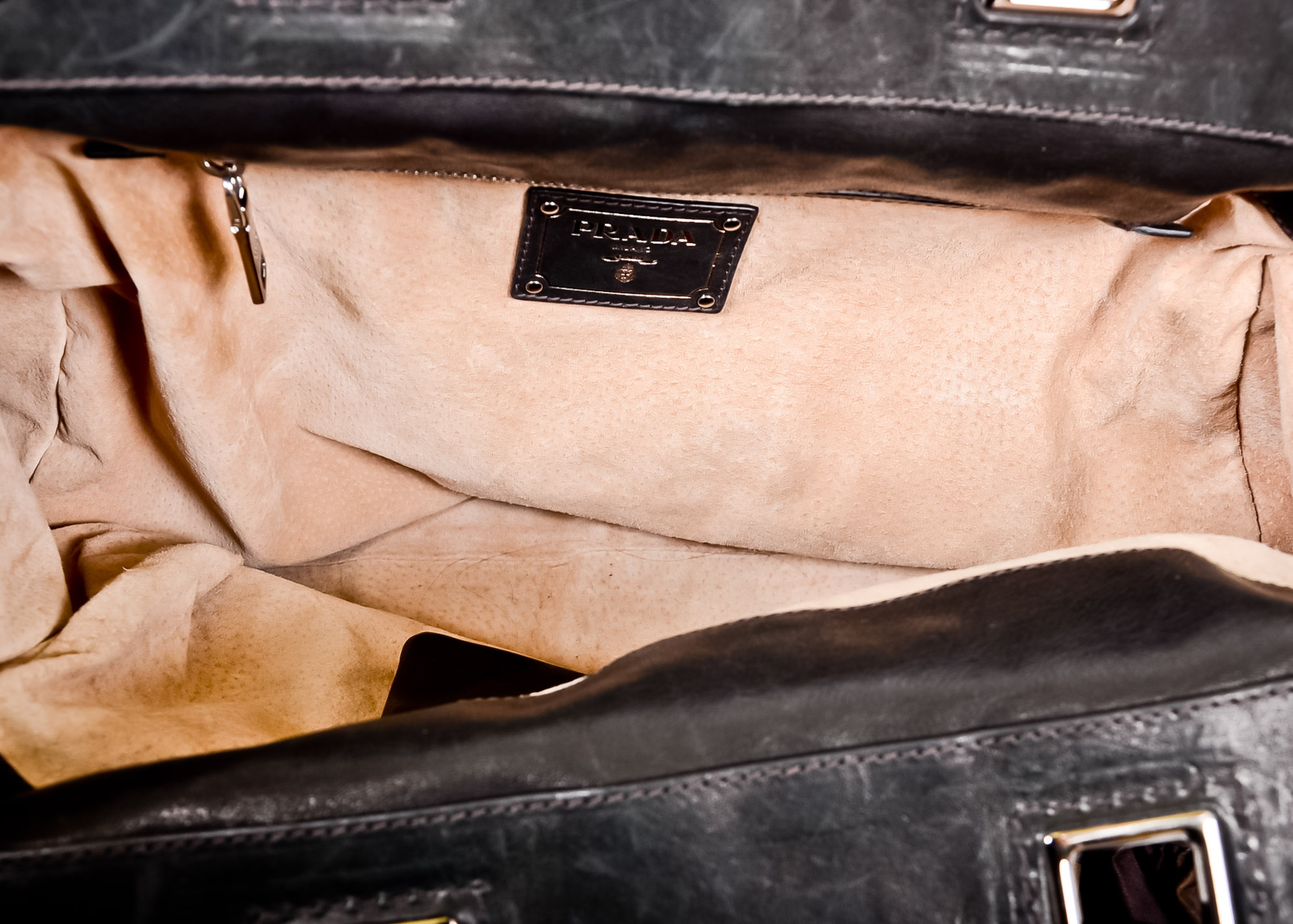 Prada Ruched Camouflage Bag