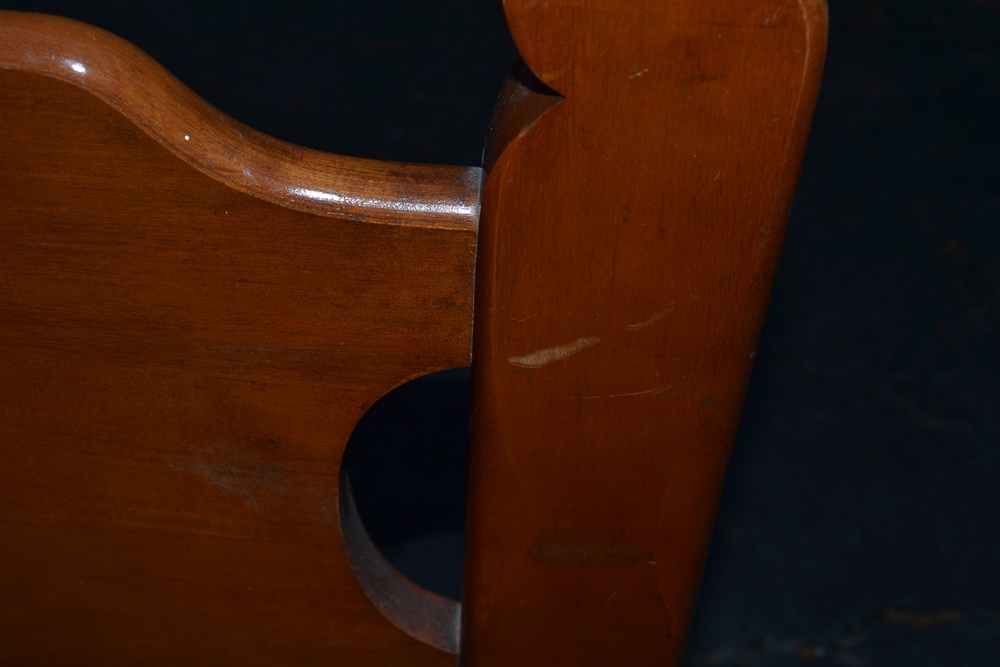 Vintage Maple Headboard, Footboard & Side Rails For Full Size Bed