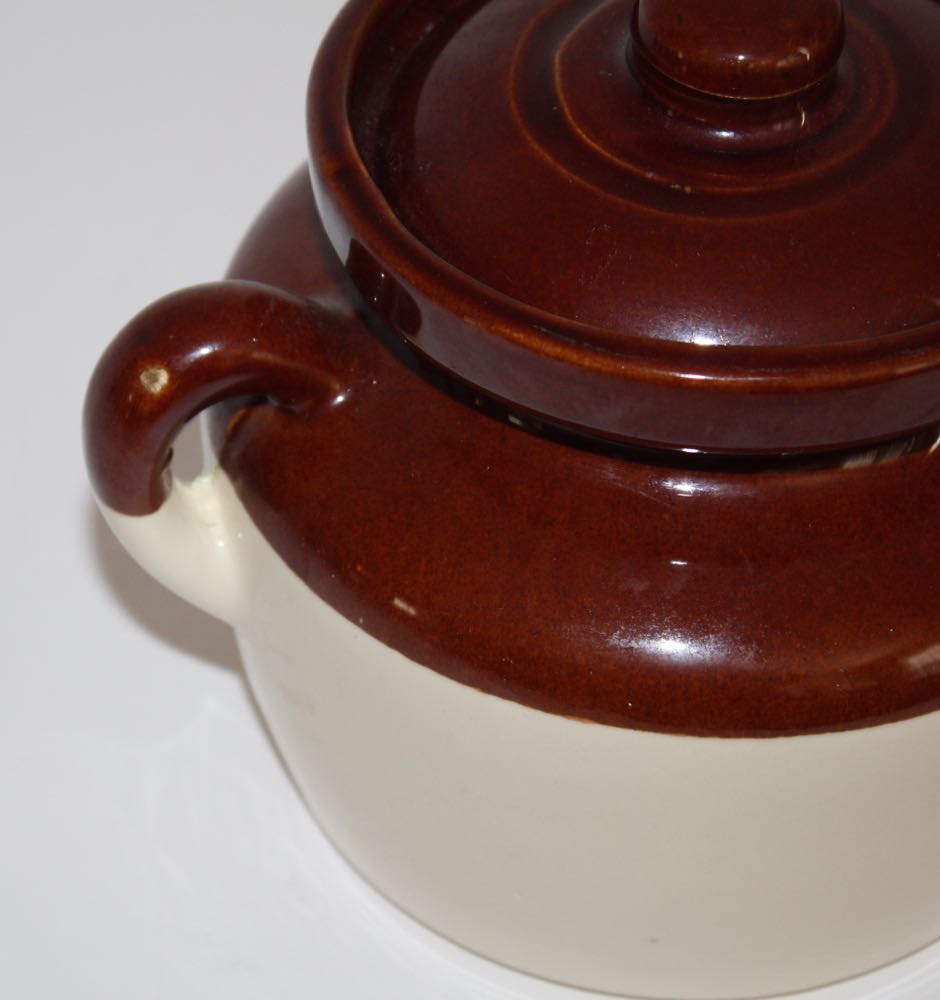 Vintage McCoy Pottery Bean Pot