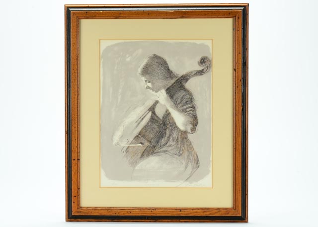 Original Limited Edition Lithograph by Stan Phillips Circa 1968