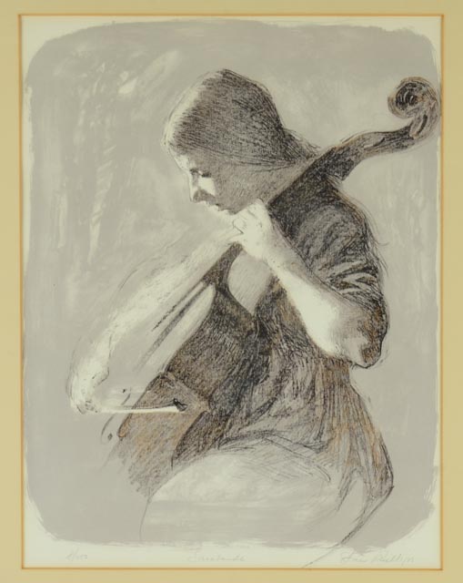 Original Limited Edition Lithograph by Stan Phillips Circa 1968